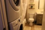 Washer and Dryer in Master Bath at Waterville Valley Condo